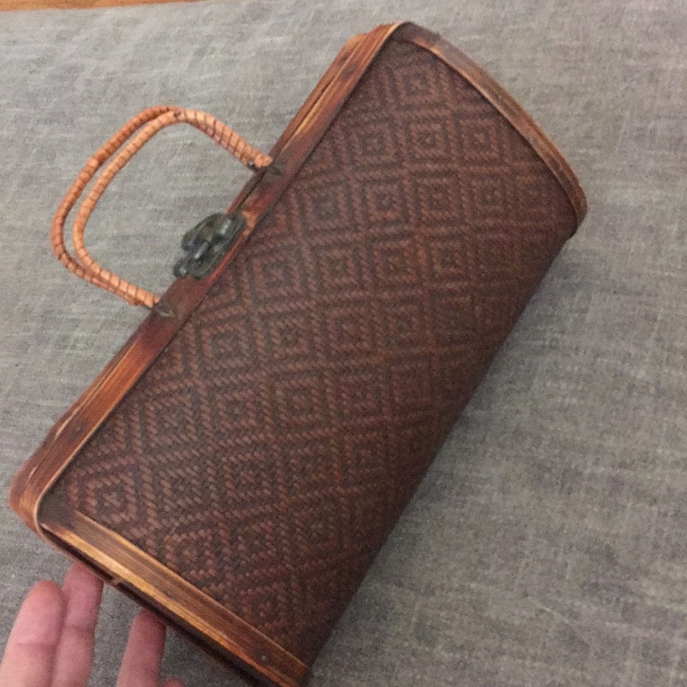 Unique wood purse